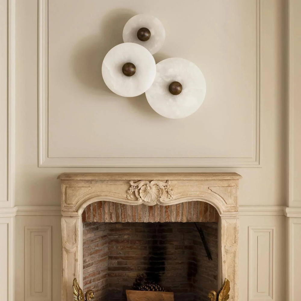 Alabaster Wandleuchte | LumeStone