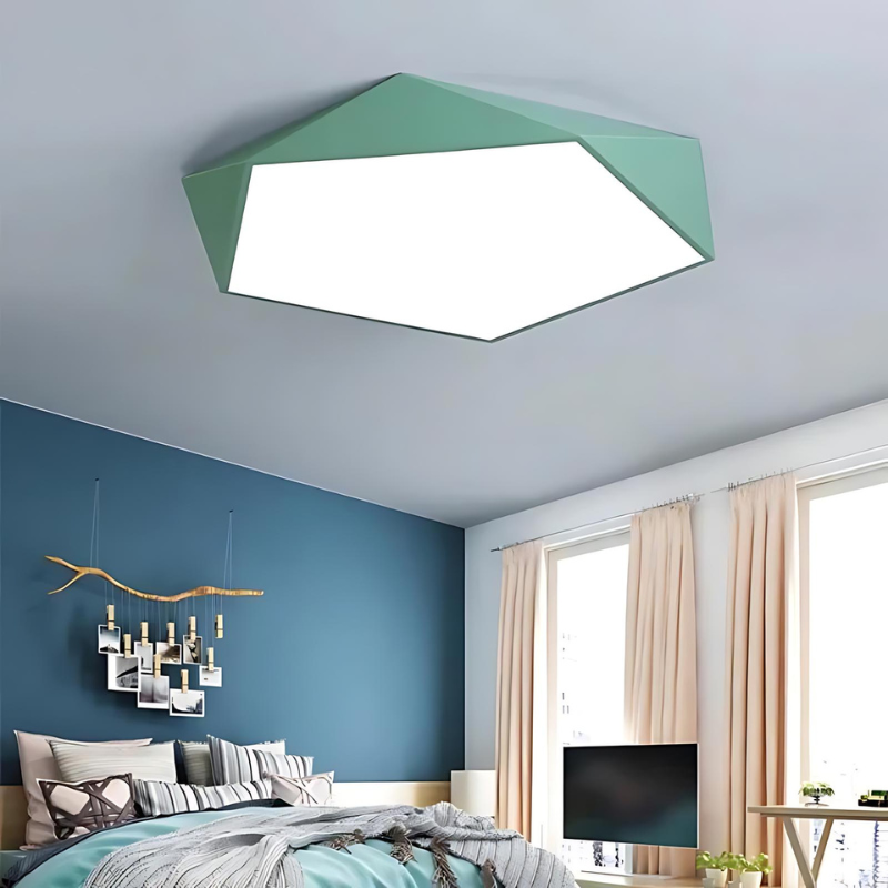 Dimmbare LED-Deckenleuchte | Elegante Wohnbeleuchtung für moderne Räume