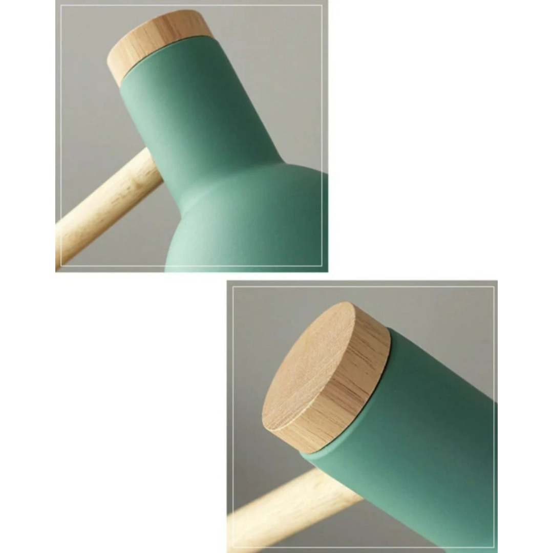 Stylische Holz Tischlampe für eine gemütlichere Atmosphäre
