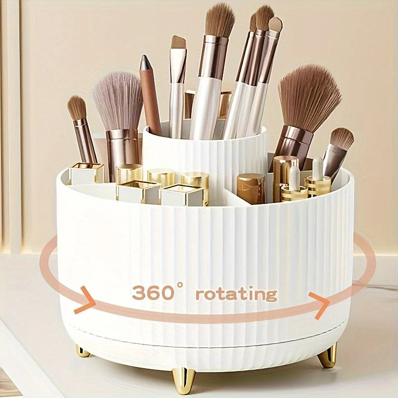 Makeup Organizer | 360° drehbares Aufbewahrungsregal für das Waschbecken