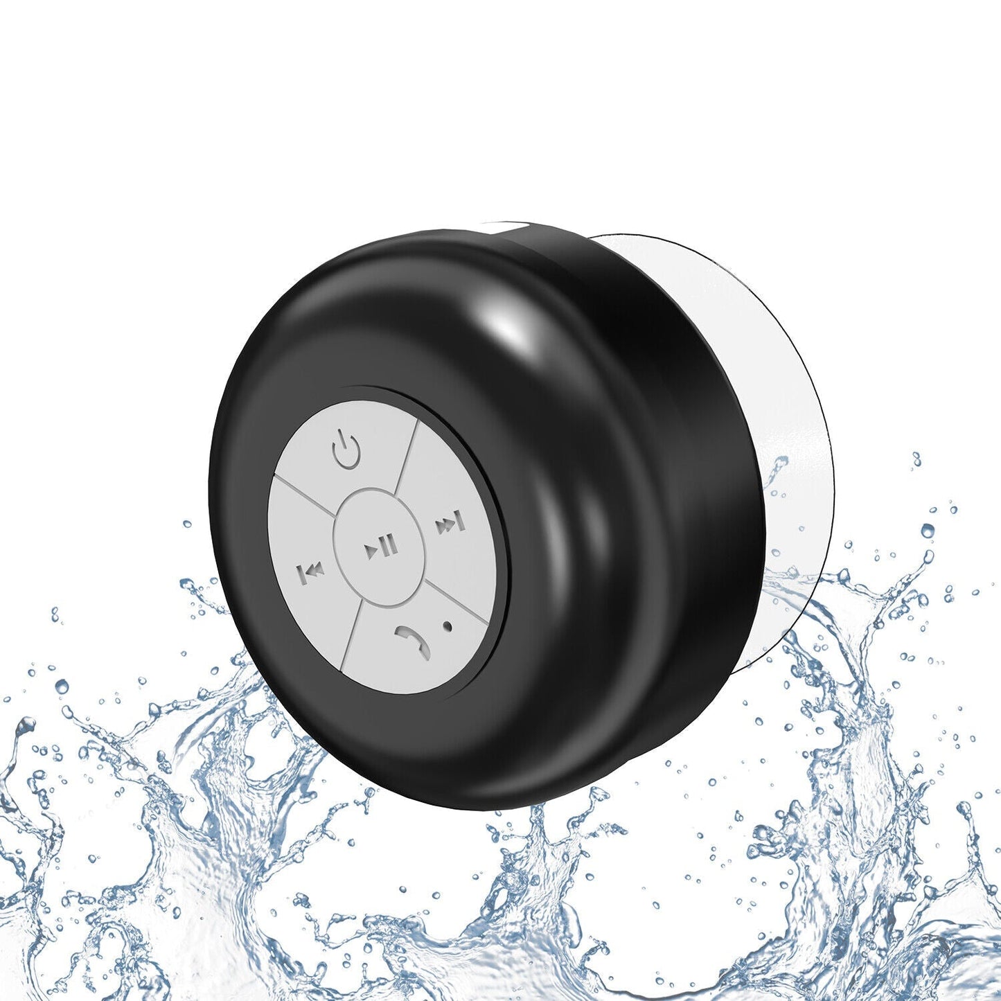 Luxora Wasserdichter Bluetooth Duschlautsprecher mit Saugnapf