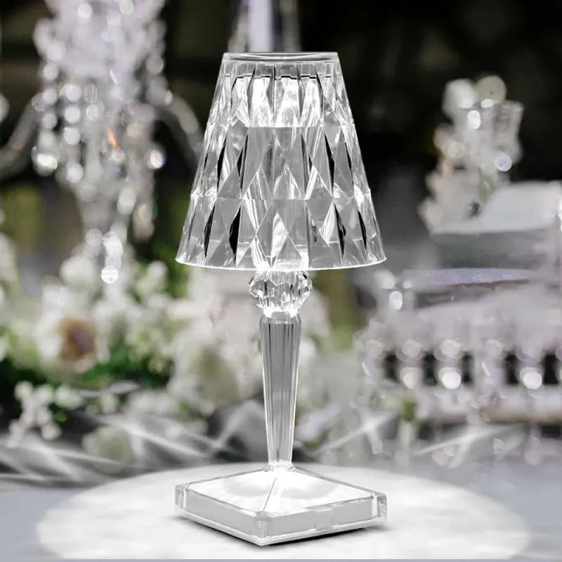 Kristall Akzent Tischlampe