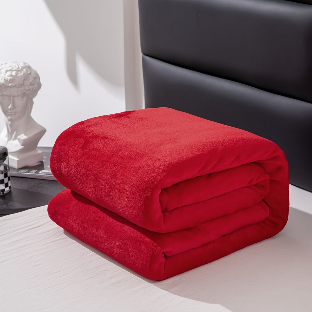 Garduru Flanellplaid – Kuschelige Decke für Sofa & Reisen