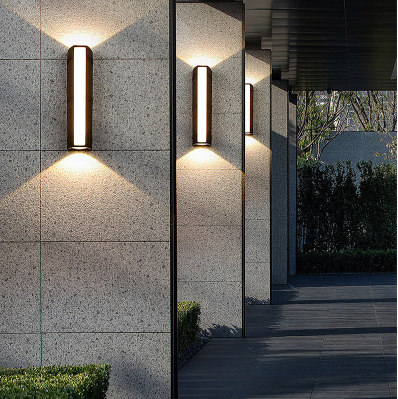 Garduru Außenwandleuchte – Modernes LED-Aluminiumlicht für Gärten und Eingänge