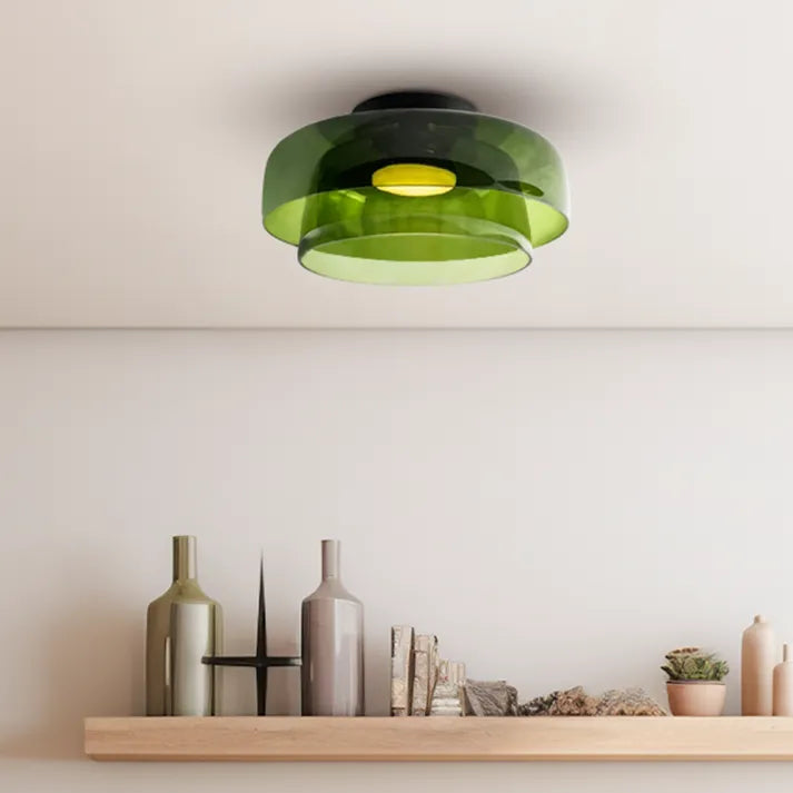 Garduru – Vintage-Inspirierte Glas-Deckenlampe für eine kühne, mittelalterliche Atmosphäre