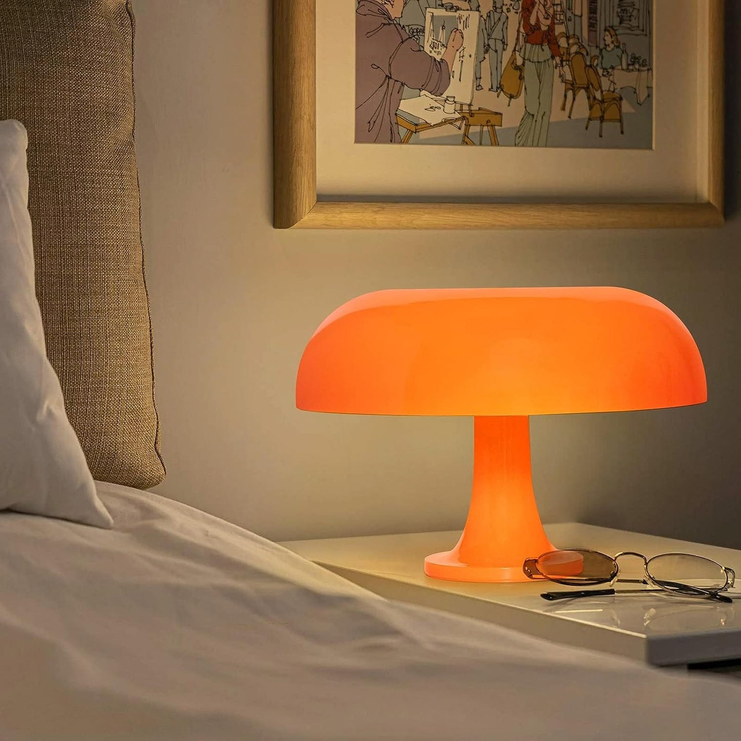 Led Pilz Tischlampe