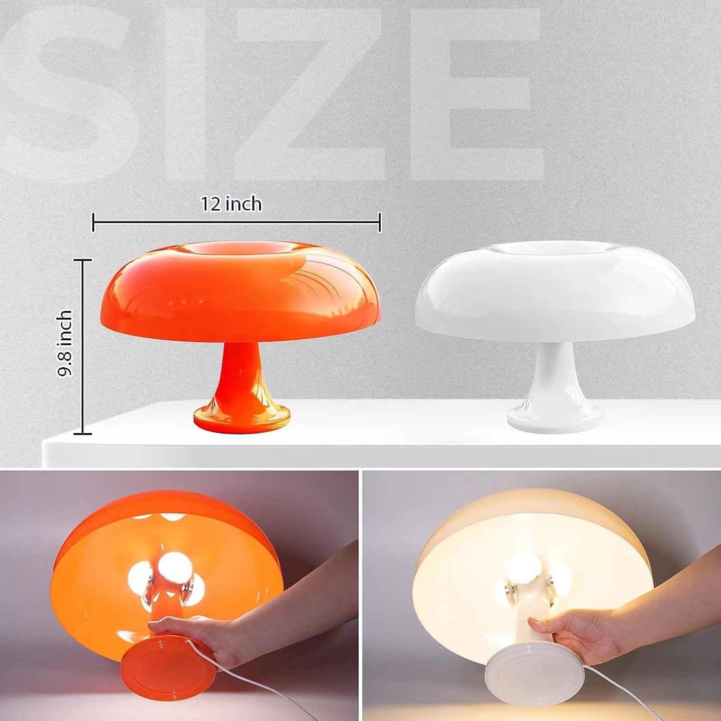 Led Pilz Tischlampe