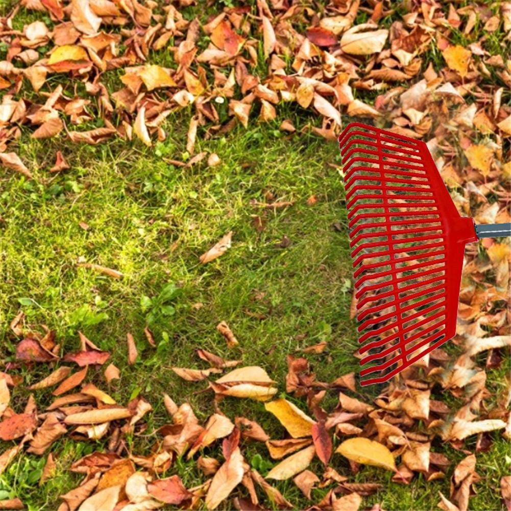 Leichte Kunststoff-Rasenrechen für Gartenarbeit und Landwirtschaft