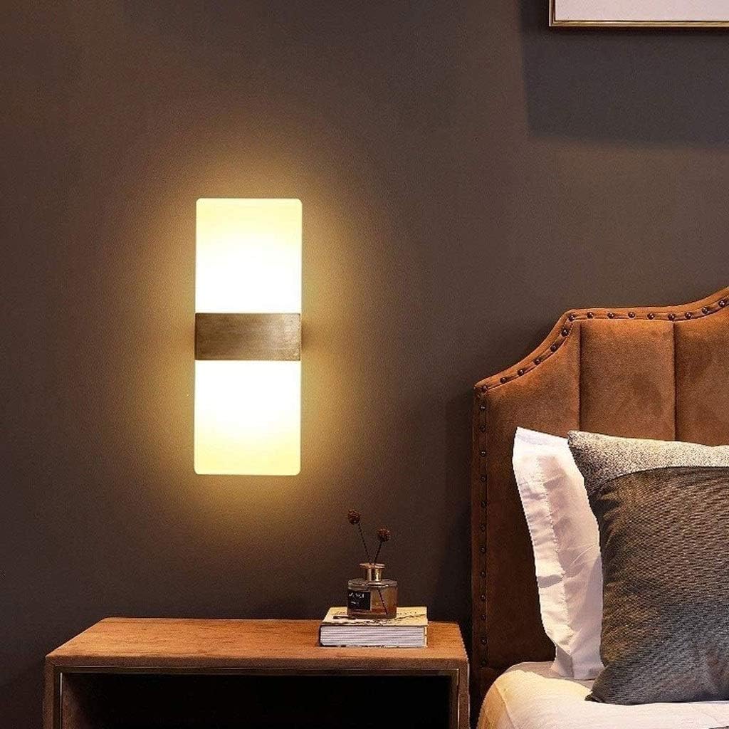 LumaGlow - USB wiederaufladbare LED-Wandleuchte mit Touch-Sensor