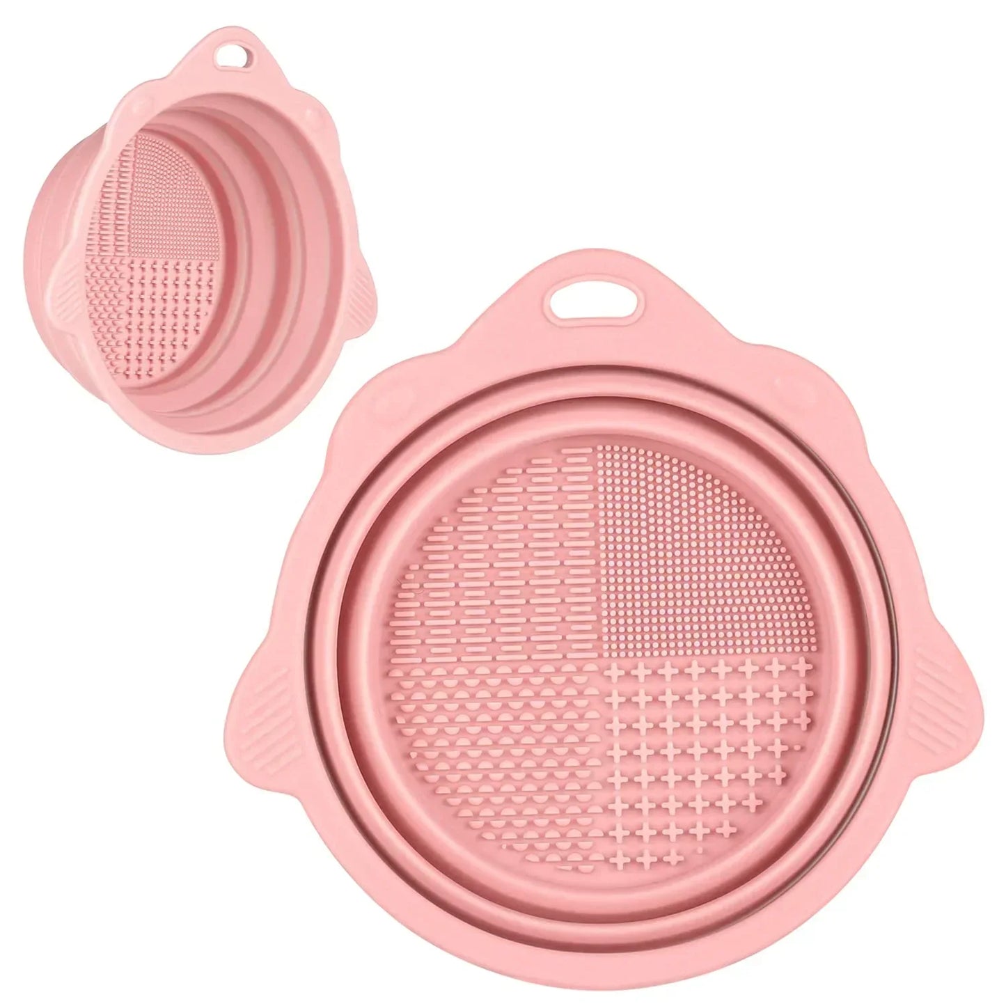 Zusammenklappbare Silikon-Make-up-Pinsel-Reinigungs-Schale