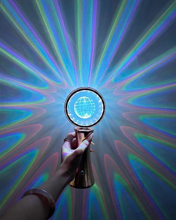 AuraSphere - 3D Kristallglobus RGB Lampe