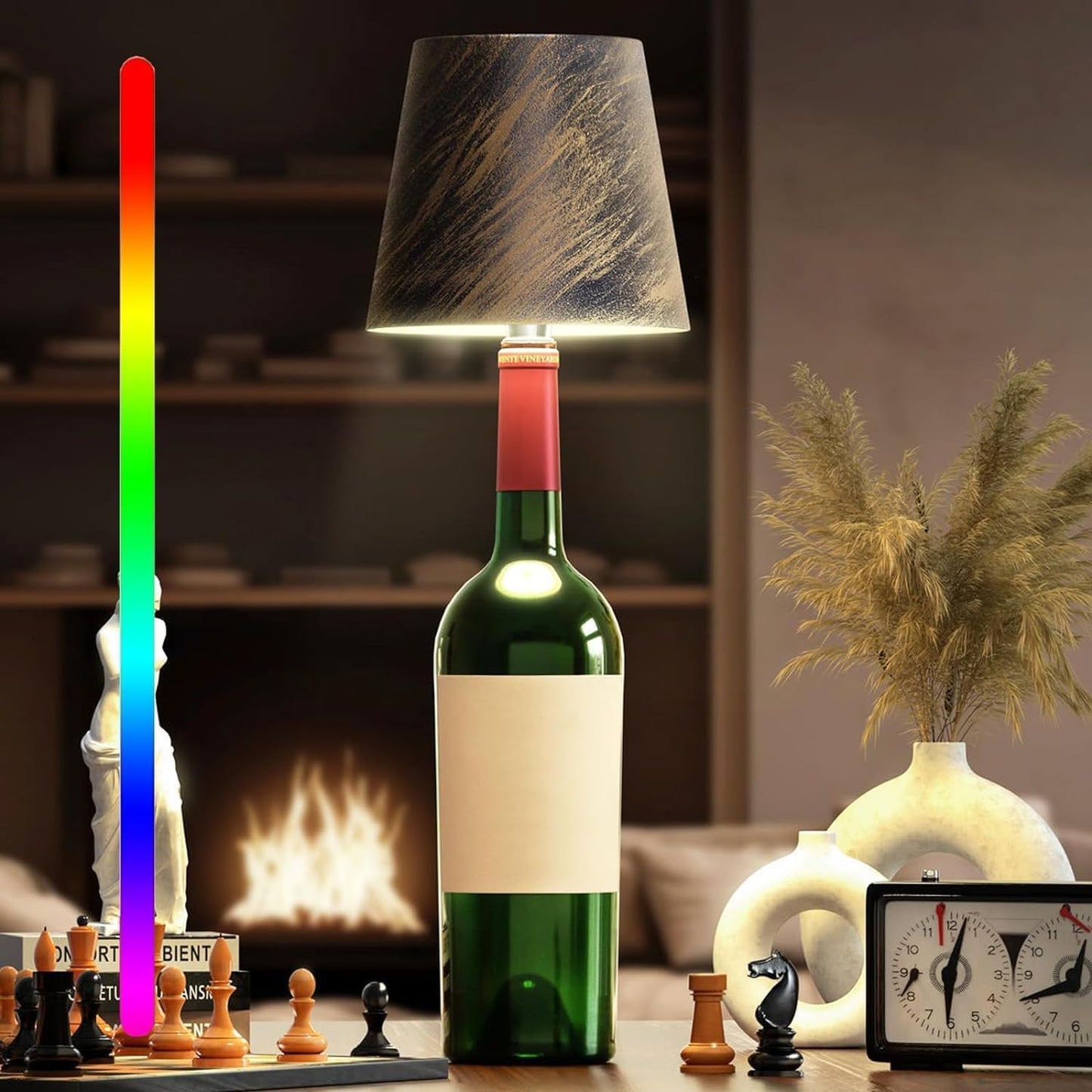 Tischlampe Flasche Stil Touch wiederaufladbares Licht