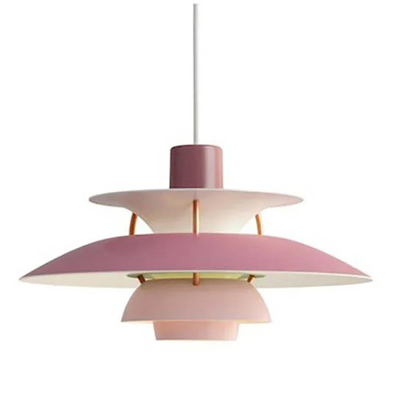 LED Hängeleuchte Morandi – Modernes Design aus farbigem Metall