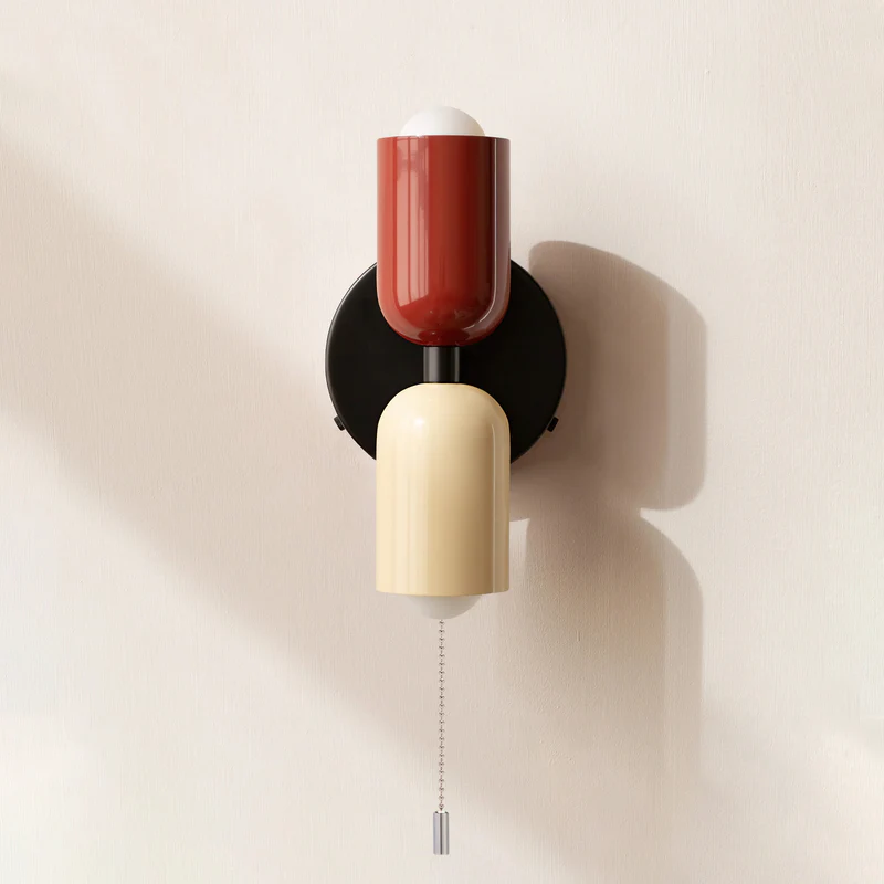 Wandleuchte Modern Dual Glass Wandlampe
