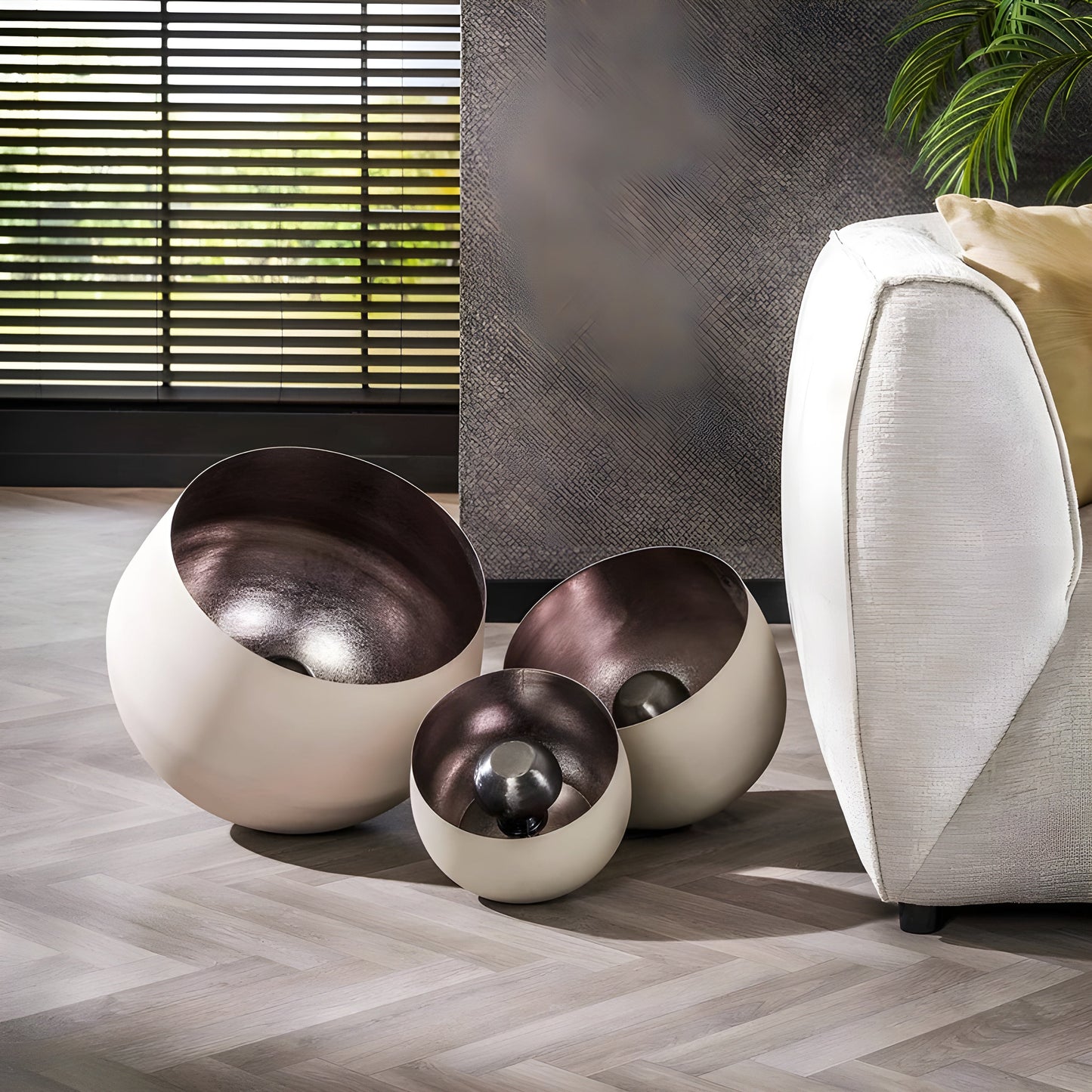 Garduru Light - Elegante Runde Stehlampe
