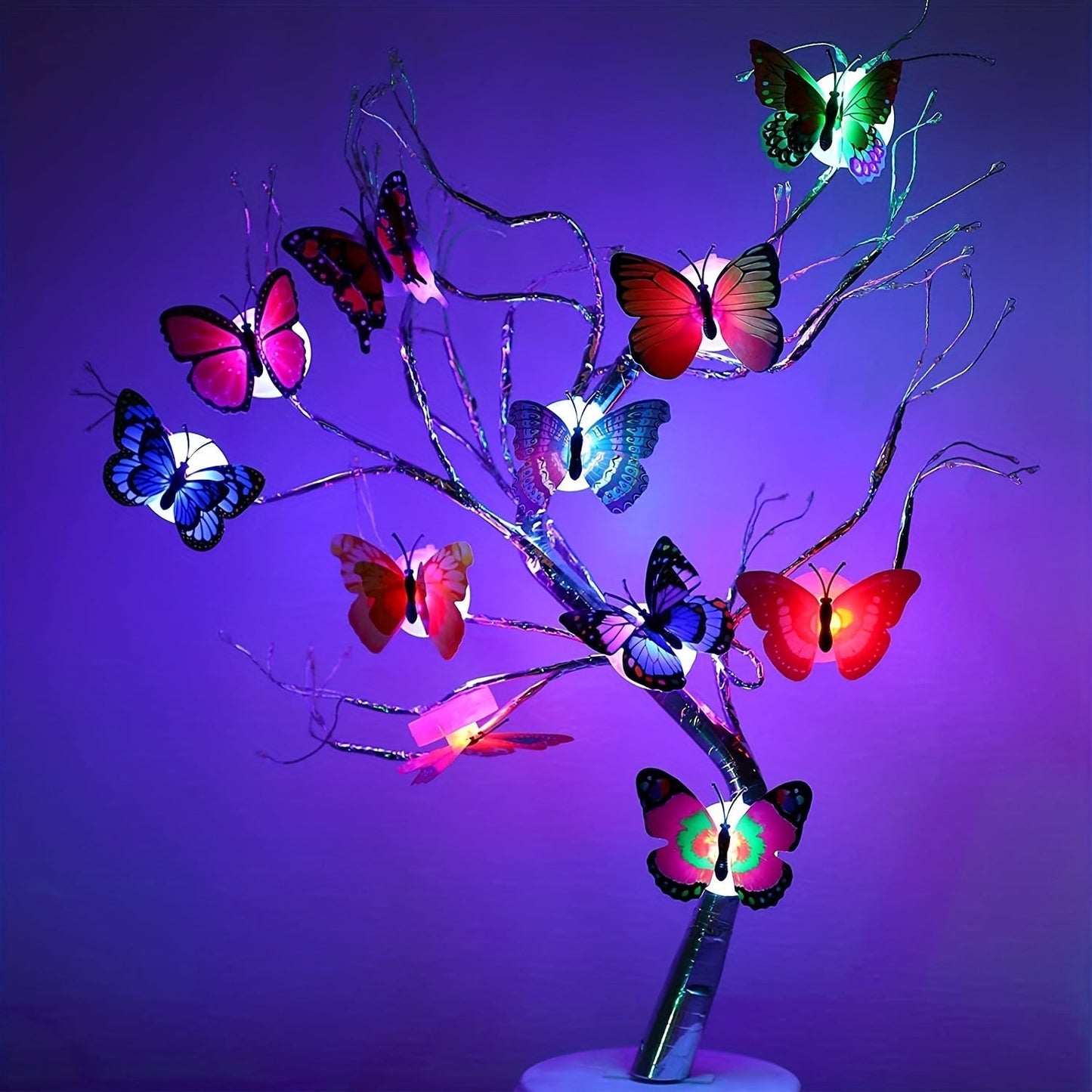 LumiFly 3D LED Lampen – Magische Schmetterlings-Stimmungsbeleuchtung