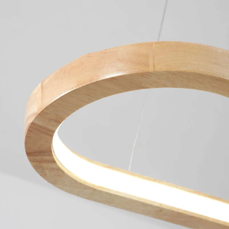 Deckenleuchte Holz LED Hängeleuchte
