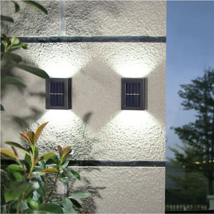 Garduru GRATIS | DuoLux - Solar-Doppel-Schatten-Wandleuchte