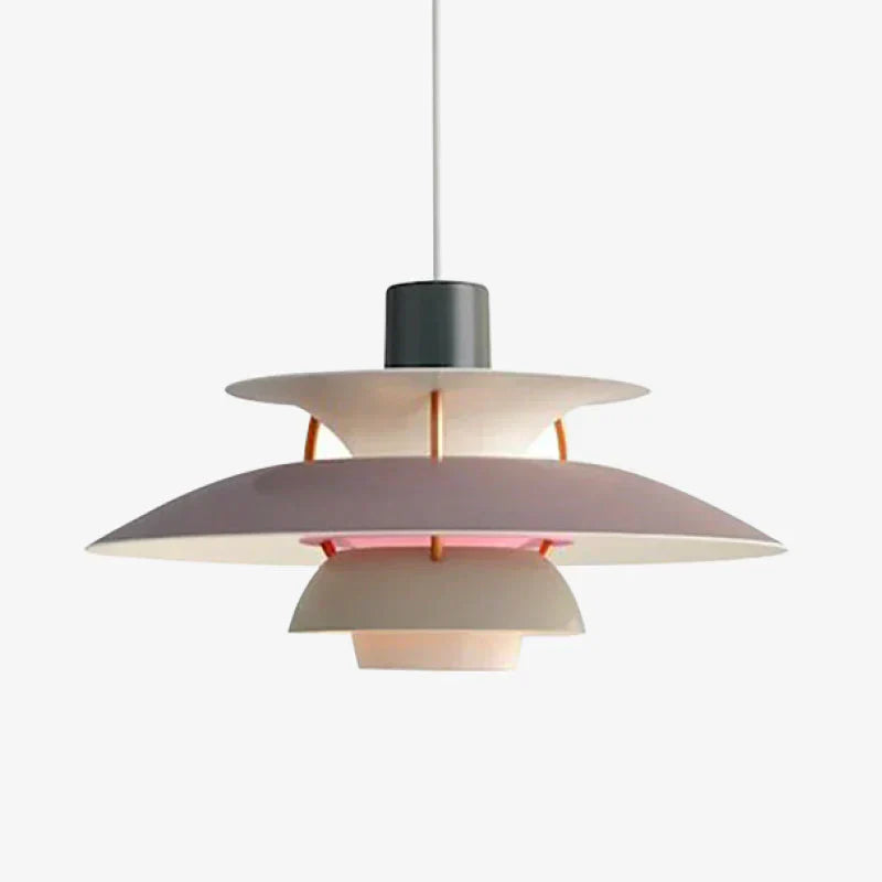 LED Hängeleuchte Morandi – Modernes Design aus farbigem Metall
