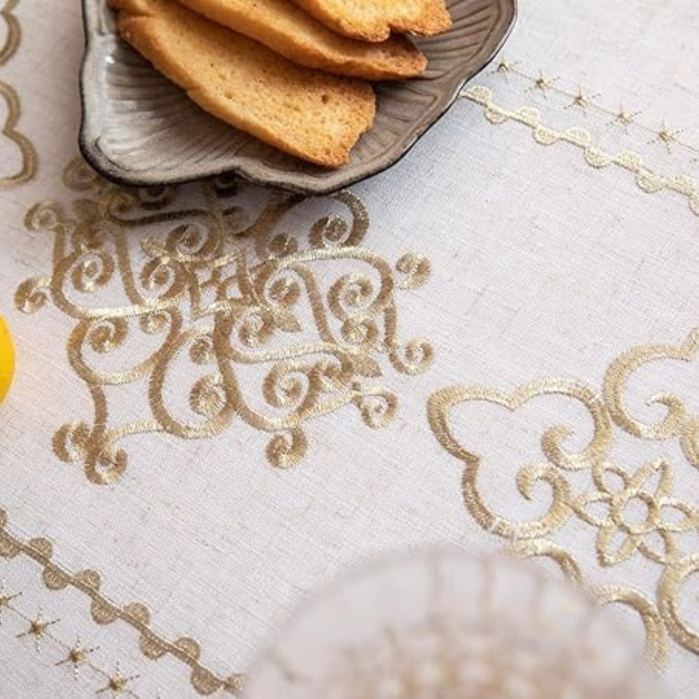 Sorella Luxe Gestickte Tischdecke