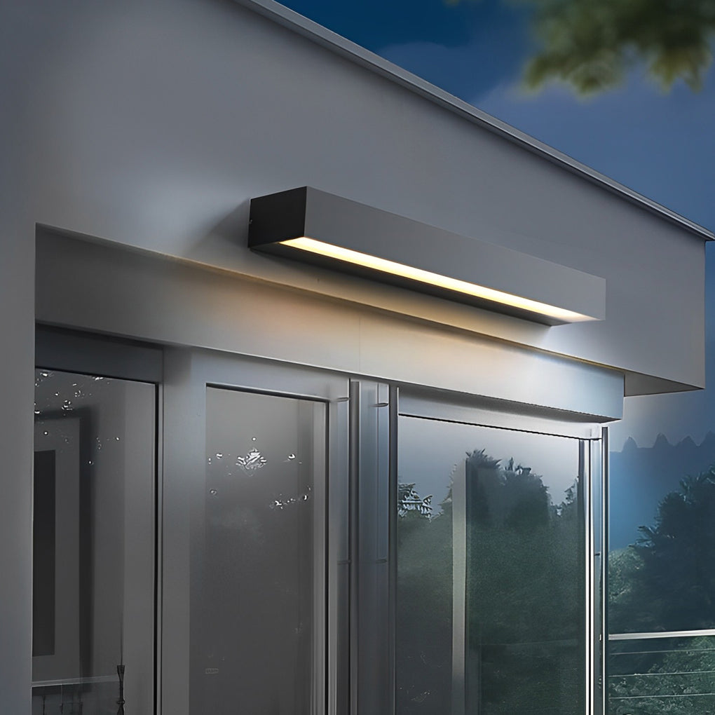 Wandleuchte Modern Schwarz Wasserdicht Außenlampe