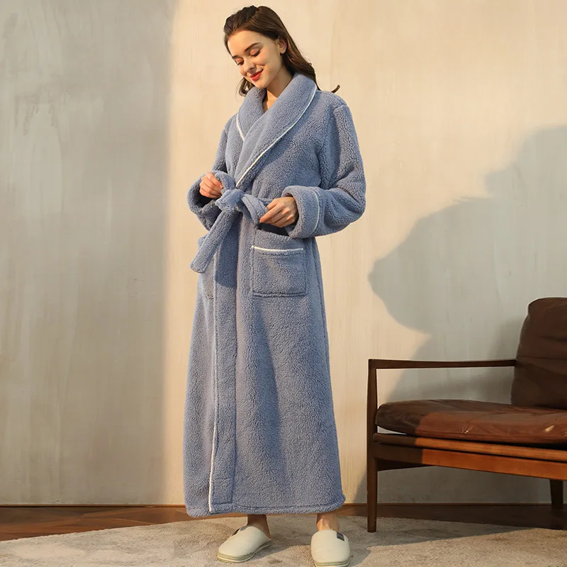 Winter Flanellbademantel | LumeCozy