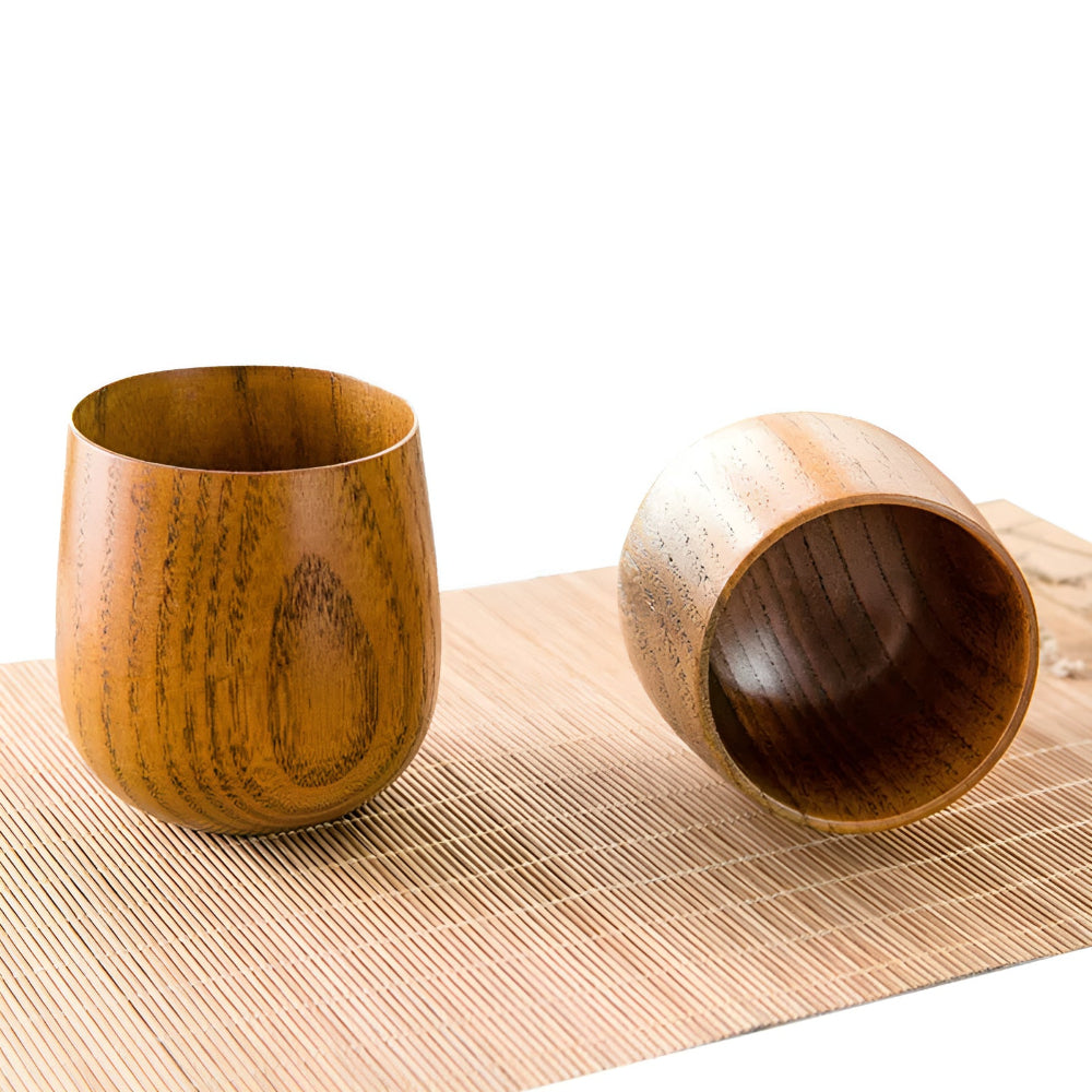 Handgefertigte Holz-Tasse