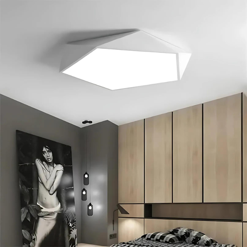 Dimmbare LED-Deckenleuchte | Elegante Wohnbeleuchtung für moderne Räume