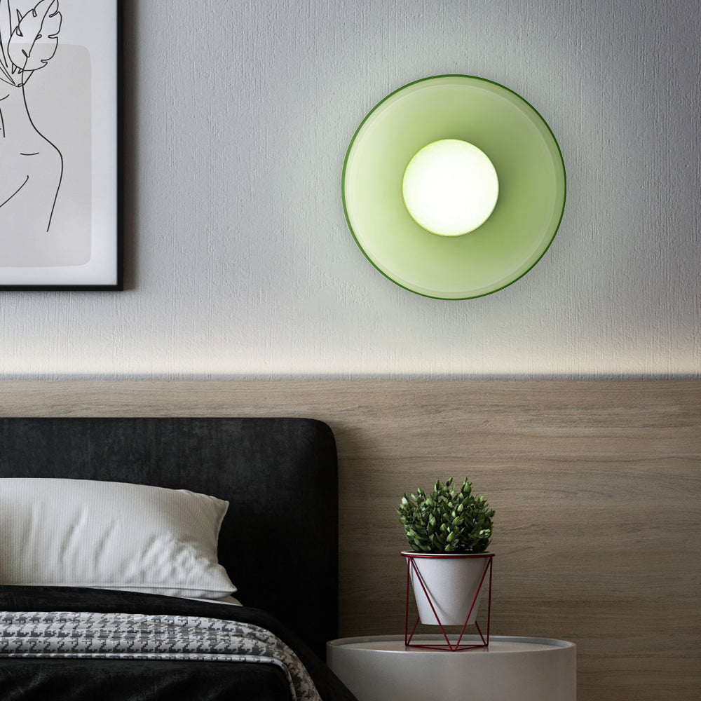 Garduru Runde Glas-Deckenleuchte – Elegantes & Minimalistisches Design