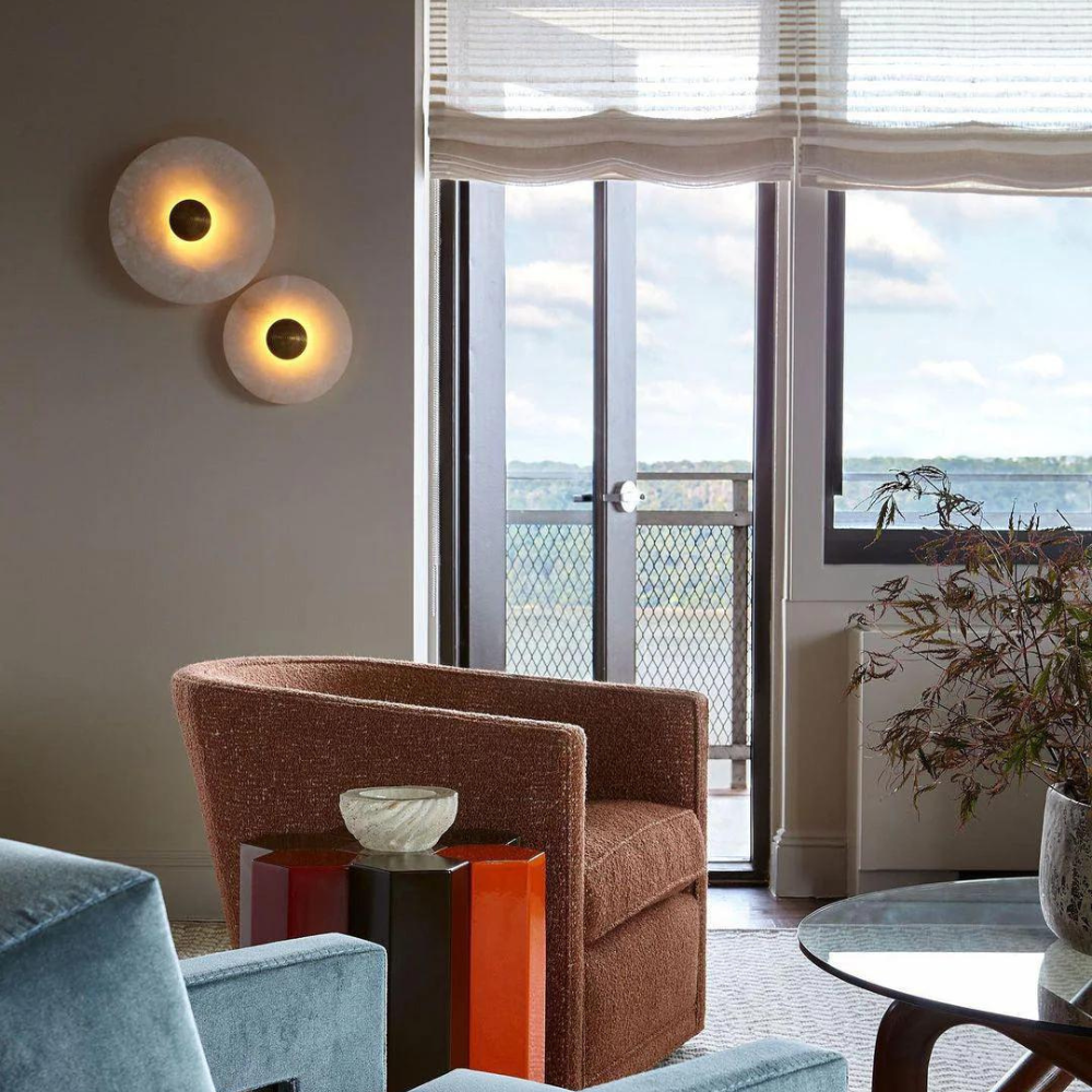 Alabaster Wandleuchte | LumeStone