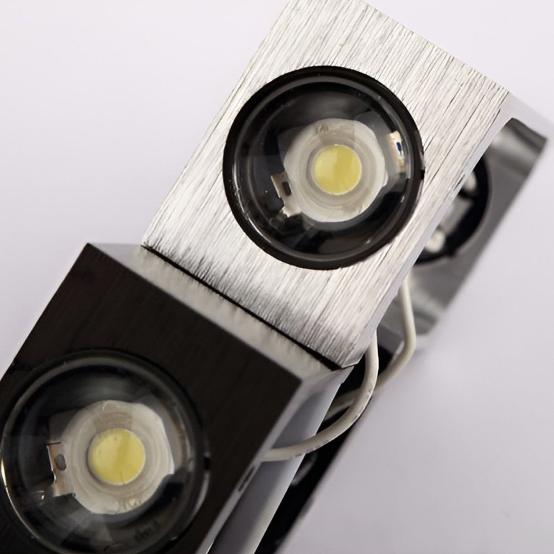 RoyaleGlow Moderne Dual-Sided LED Wandlampe - Stilvolle Auf- und Abwärts Beleuchtungseinheit