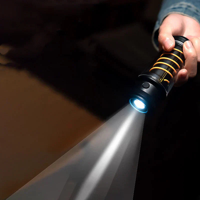 LED Camping Laterne mit Taschenlampe – Vielseitiges Außenlicht