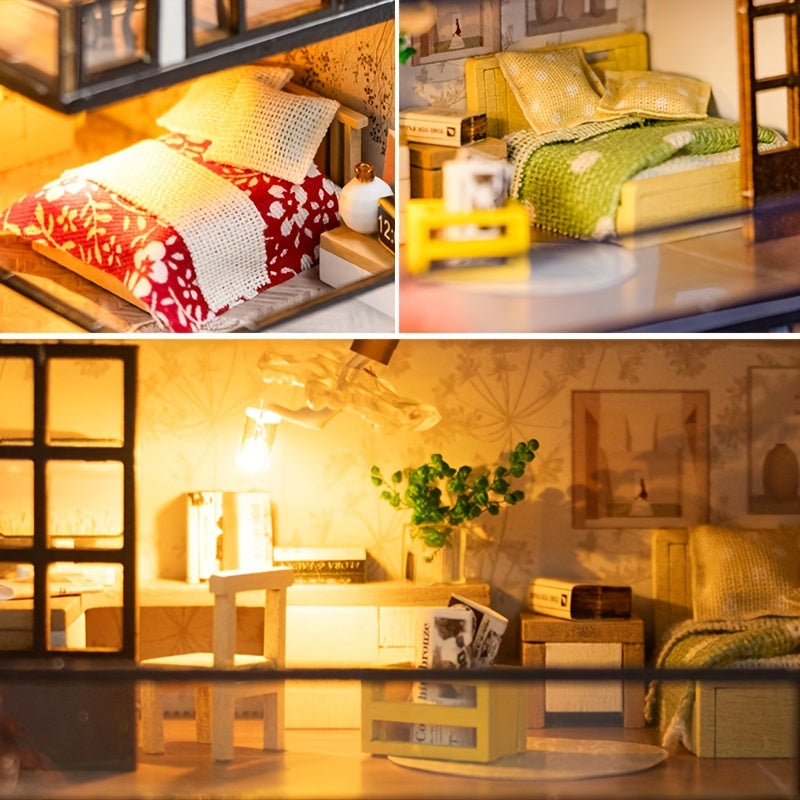 Lichtnest Miniaturhaus - Kreativer Bauspaß für jeden Hobbyisten