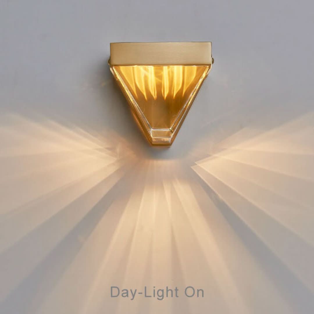 Garduru - Moderne LED-Wandlampe mit geometrischem Design & energiesparender Technologie