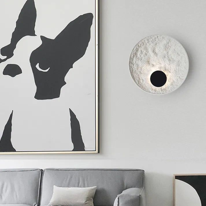 Wandlampe LED Mond - Modernes Design mit effizienter Beleuchtung für Wohnzimmer und Schlafzimmer