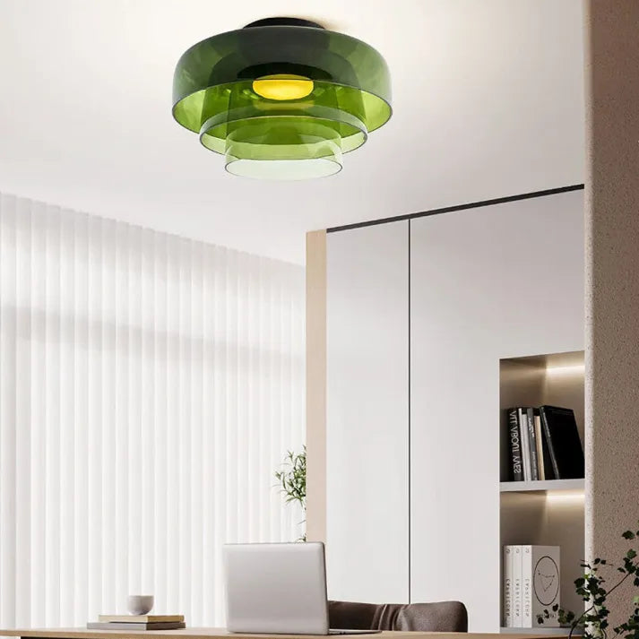 Garduru – Vintage-Inspirierte Glas-Deckenlampe für eine kühne, mittelalterliche Atmosphäre
