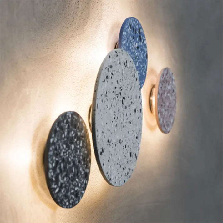 Wandleuchte Nordic Terrazzo LED - Modernes skandinavisches Design für Flur, Treppe, Halle