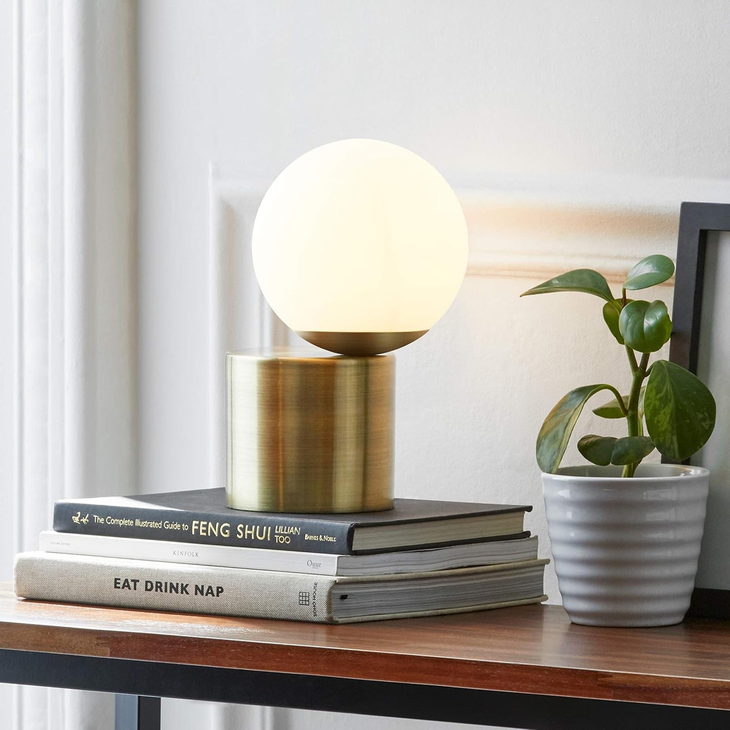 Nordique - Moderne Glasballen Tischlampe