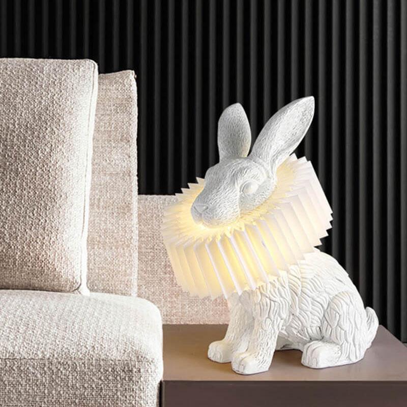Garduru - Kreative LED Tischlampe mit Charmantem Hasen für Dein Zuhause