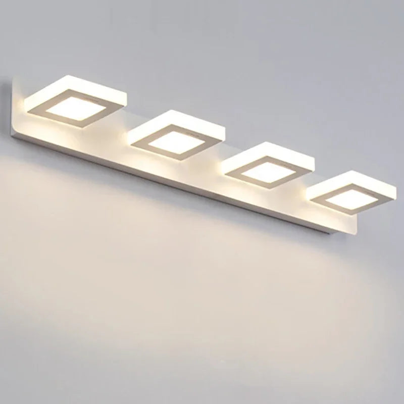 1-4 Köpfe Aluminium Badezimmer LED Vanity Licht Wandlampe Spiegel Licht