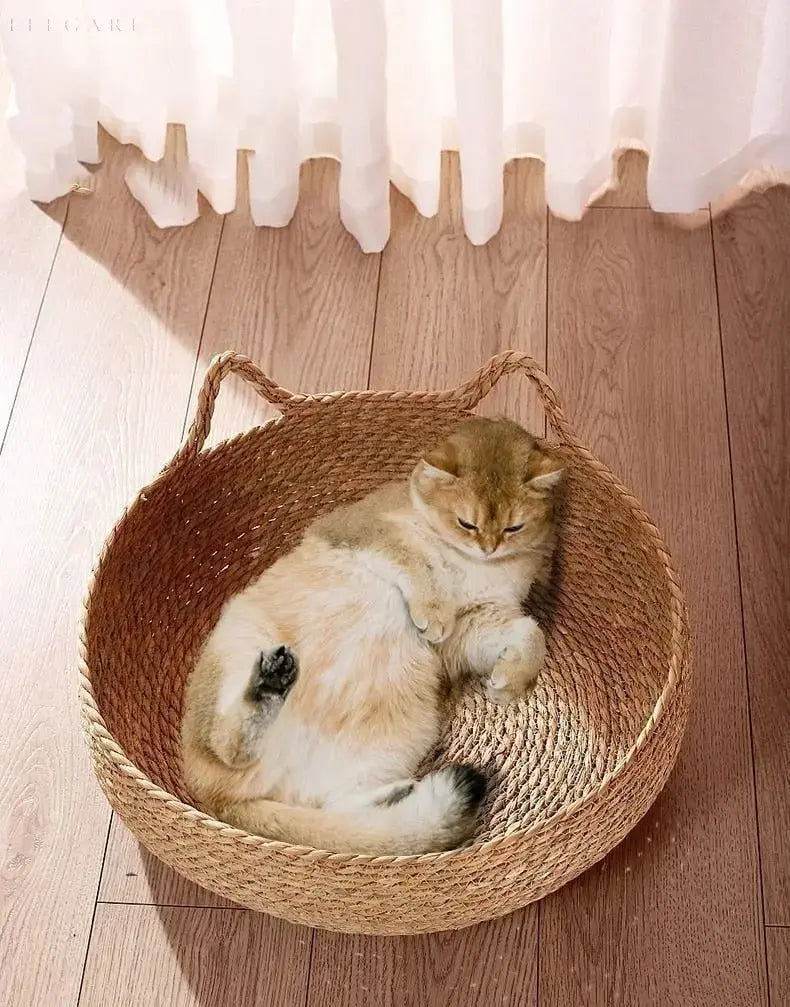 Garduru - Flauschiges Kuschel-Katzenbett für ultimativen Komfort