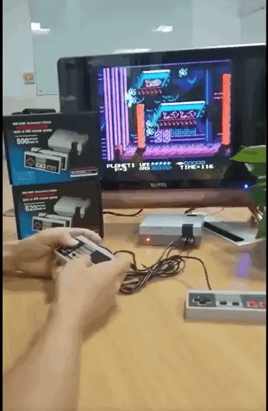 Royaleva Retro-Konsole 620 Klassische Spiele Retro-Gaming-Konsole