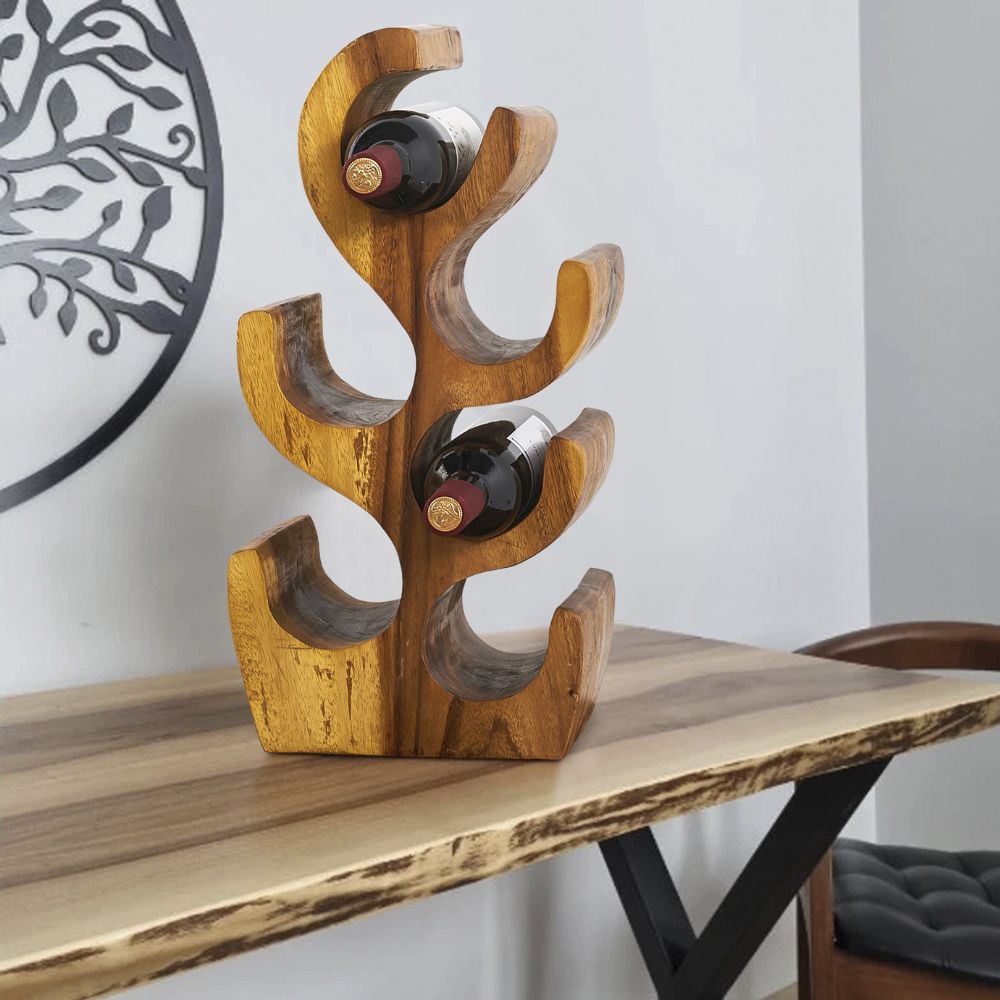 Garduru Weinregal aus Holz – Stilvolle Aufbewahrung für Weine