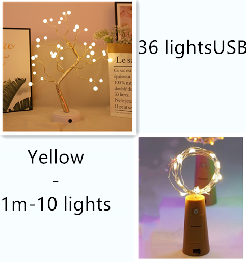 LED Lichterkette für Flaschen – Deko-Lichter mit Draht für kreative Beleuchtung und DIY-Projekte