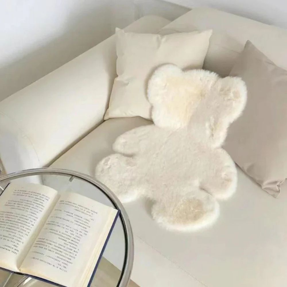 Garduru Teddy Bär Teppich für Kinderzimmer & Spielbereich