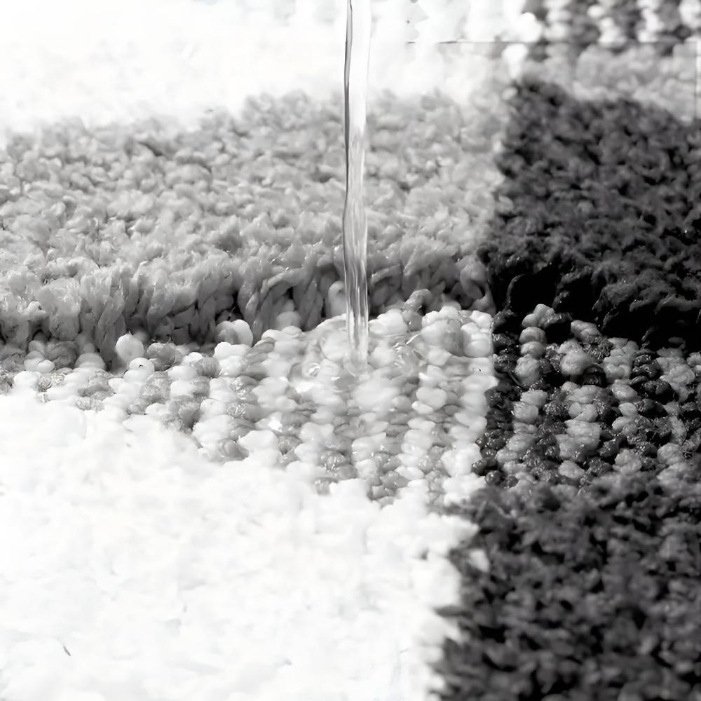 Garduru Geometrischer Teppich aus Weicher Mikrofaser