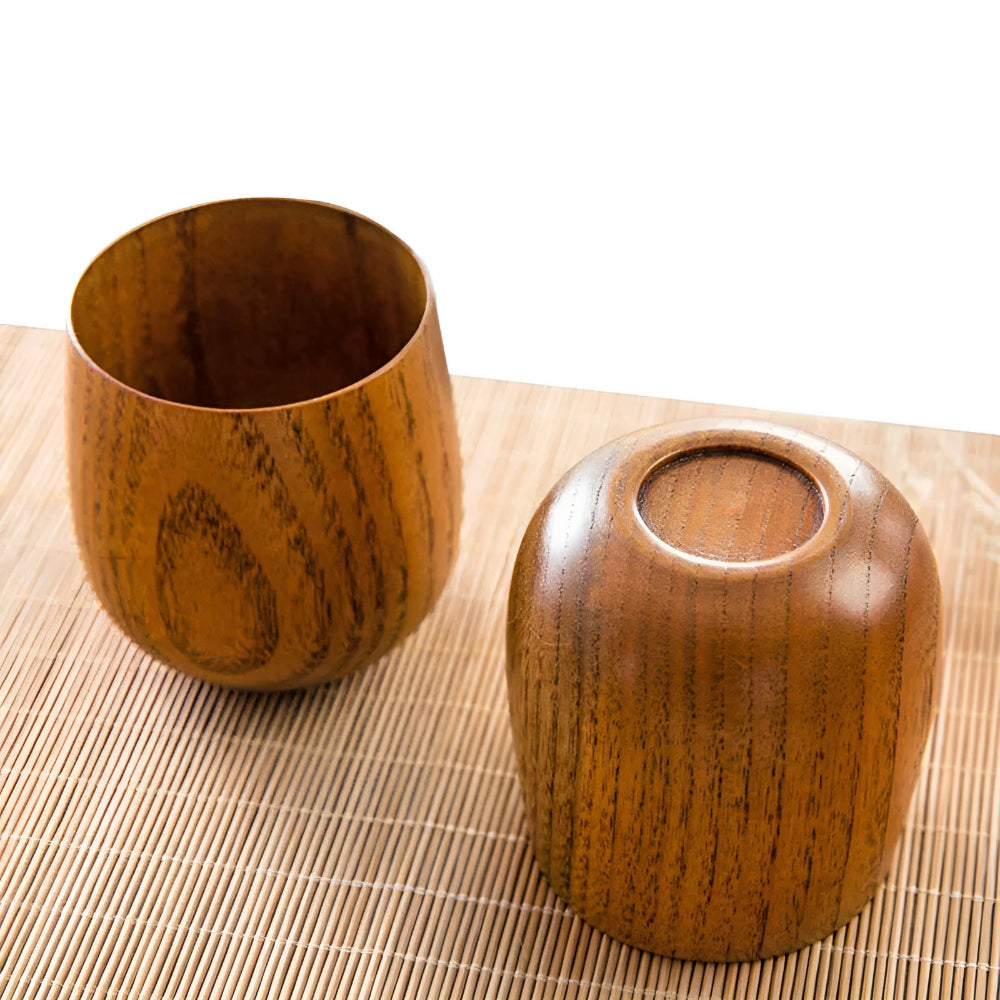 Handgefertigte Holz-Tasse