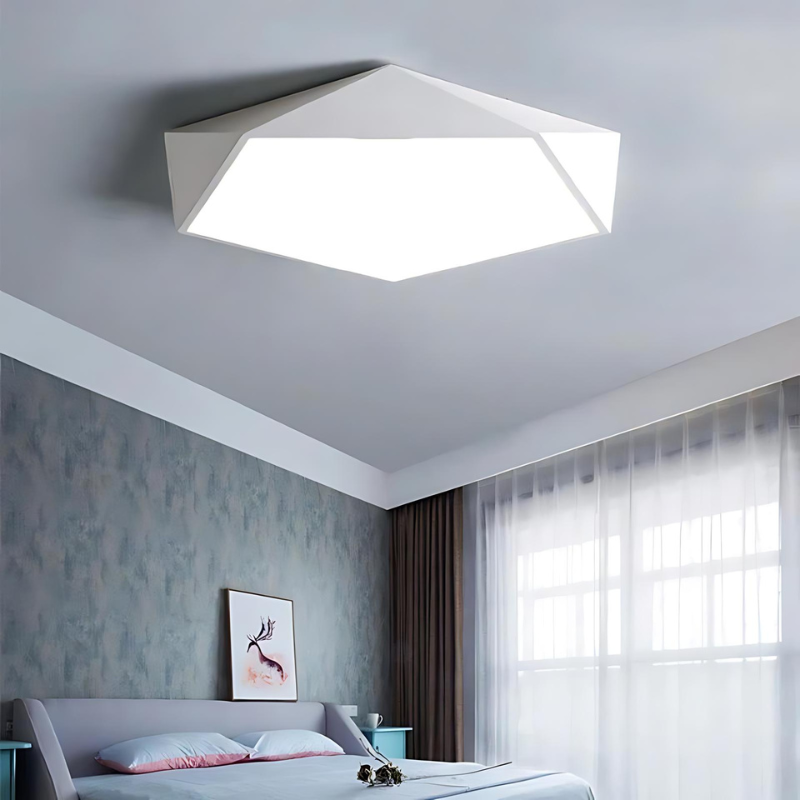 Dimmbare LED-Deckenleuchte | Elegante Wohnbeleuchtung für moderne Räume