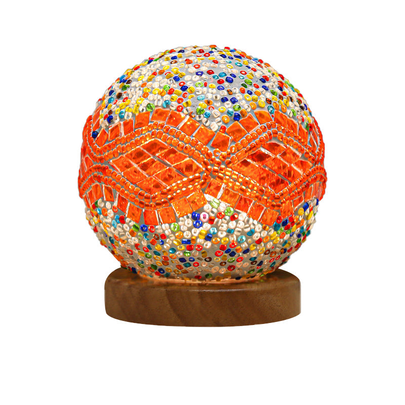 Mosaik Tischlampe Dimmbar Elegantes Design für Wohn- und Büroschmuck
