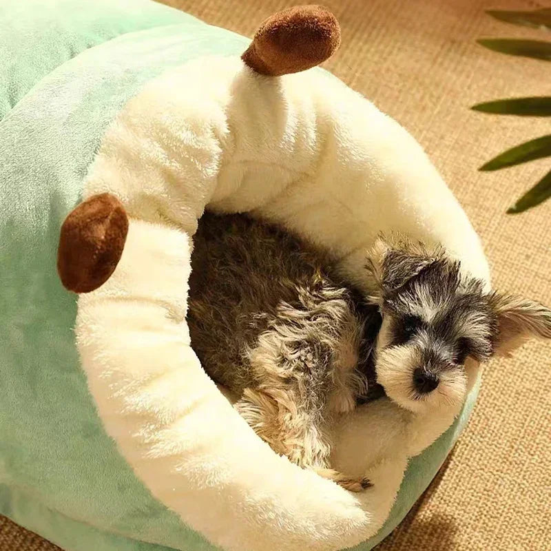 Garduru - Faltbares Hundebett für Winterwärme und Komfort